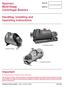 Spencer Multi-Stage Centrifugal Blowers. Handling, Installing and Operating Instructions. Important. Serial No: Model No: Four-Bearing Outboard