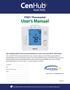 IT801 Thermostat. User s Manual. The complete guide to the set up and operation of your new smart Wi-Fi thermostat.