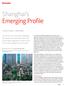 Shanghai s Emerging Profile