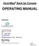 OPERATING MANUAL. CentriMag Back-Up Console. Distributed By:
