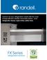 FX Series FCSI. replace all your refrigeration needs with the most energy-efficient, flexible, food-safe system...ever!