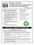 Borough of Emerson Solid Waste & Recycling Newsletter and Dog & Cat License Application SOLID WASTE - SCHEDULE AND INSTRUCTIONS