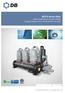 R134a. WCFX Series 60Hz. Water Cooled Screw Flooded Chillers Cooling Capacity: 68 to 374 TR (239 to 1315 kw)