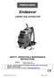 Endeavor CARPET SOIL EXTRACTOR SAFETY, OPERATION & MAINTENANCE INSTRUCTIONS