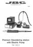 Premium Desoldering station with Electric Pump