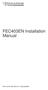 FEC403EN Installation Manual