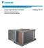 Large Capacity Fan Coil Units Catalog Belt-Drive and Direct-Drive Cabinet and Hideaway Models