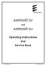 AIRTRONIC * AIRTRONIC D4. Operating Instructions and Service Book