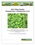 2016 Tillage Radish Planting Date x Seeding Rate Trial