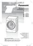 Operating Instructions & Installation Instructions Washing Machine (Domestic use)