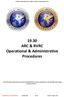 19.30 ARC & RVRC Operational & Administrative Procedures