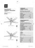 Operating and Installation Instructions Ceiling Fan