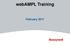 webampl Training February 2017