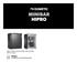 MINIBAR HIPRO. HiPro3000, HiPro4000, HiPro6000, HiPro Vision. Minibar. Installation and Operating Manual