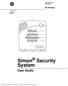 Simon Security System. User Guide. Technical Manuals Online! Rev J May Part No: ZZZ*(,QWHUORJL[FRP
