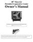 48 MaxxAir Portable Evaporative Cooler Owner s Manual