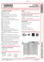 CLPS66e DISHWASHER DISHWASHER STANDARD FEATURES MODEL OPTIONS AT EXTRA COST ACCESSORIES DIRECTION OF OPERATION VOLTAGE