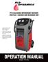 SERIES REFRIGERANT RECOVER / RECYCLE / VACUUM AND RECHARGE UNIT