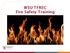 WSU-TFREC Fire Safety Training