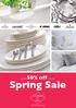 up to 50% off at our Spring Sale