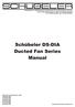 Schübeler DS-DIA Ducted Fan Series Manual
