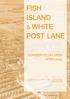 FISH ISLAND POST LANE & WHITE CONSERVATION AREA APPRAISAL