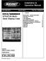 Installation & Operation Manual. STRATUS Multi- Deck Display Case. Stratus Multi Deck Installation and Operations. Manual