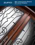 IWP Custom Exterior Wood & IWP Aurora Fiberglass. Decorative Grille Doors