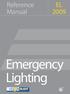 Reference Manual EL Emergency Lighting