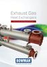Exhaust Gas Heat Exchangers