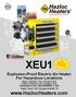 XEU1. Explosion-Proof Electric Air Heater For Hazardous Locations