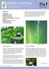 Wildlife Pond Pack. Designing, building and maintaining a. garden wildlife pond. Designing, building and maintaining a. garden wildlife pond