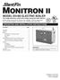 MONITRON II MODEL EH-M2 ELECTRIC BOILER OPERATION AND INSTALLATION INSTRUCTIONS. Four stage electronic control with energy saving and other features.