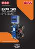 BOSS TWE TAP WATER SYSTEMS
