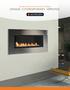 Monessen Artisan Series Vent Free Gas Fireplaces UNIQUE. CONTEMPORARY. VERSATILE.