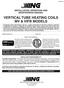 VERTICAL TUBE HEATING COILS MV & VIFB MODELS
