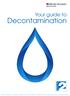 Decontamination. Your guide to ISSUE
