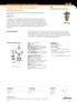 Storage Sprinkler. Model LP-46 (SIN) V4603, K25, Standard Response Storage Upright Sprinkler, Patent Pending