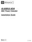 AL600ULADA. NAC Power Extender. Installation Guide
