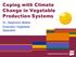 Coping with Climate Change in Vegetable Production Systems