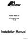 Power Wave Zone Alarm Panel V8.5. Installation Manual