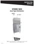 STERO SD3. Door-Type Dishwasher MODEL: ML