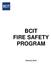 BCIT FIRE SAFETY PROGRAM