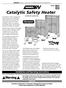 Catalytic Safety Heater