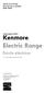 Kenmore Electric Range