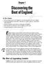 Discovering the Best of England COPYRIGHTED MATERIAL. England claims a special place in the hearts and minds of many. Chapter 1