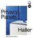 Privacy Panels. Haller. Modular acoustics