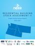 RESIDENTIAL BUILDING STOCK ASSESSMENT II. Single-Family Homes Report