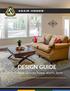 Building Dreams Since 1969 DESIGN GUIDE. Your dream home starts here ADAIR HOMES DESIGN GUIDE / 1