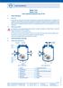 Model: 1413 Model: 1418 Float-Controlled Condensate Trap, PN 100